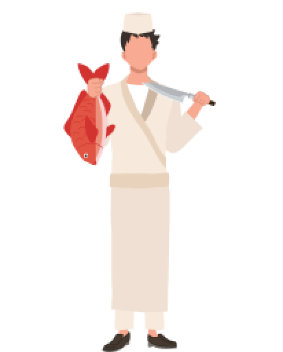 発注業者のイラスト